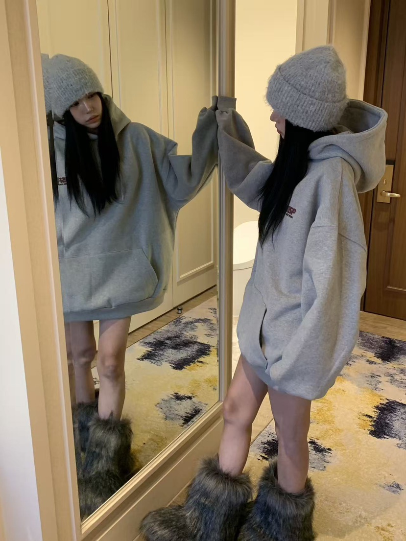 BADCALM韓國代購㊣女士新品真品25秋冬熱賣推薦人氣時尚衛衣BADCALM衛衣