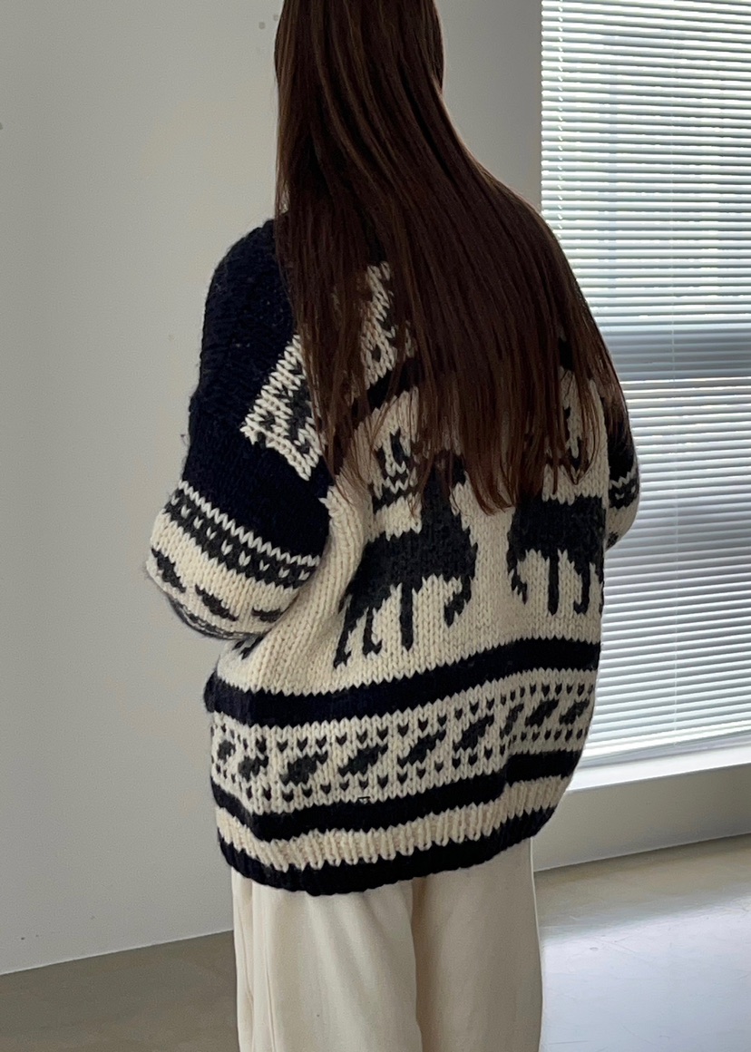 ANOTHER AVENUE東大門㊣直郵女士新品休閑25秋冬毛衣手工針織ANOTHER AVENUE毛衣