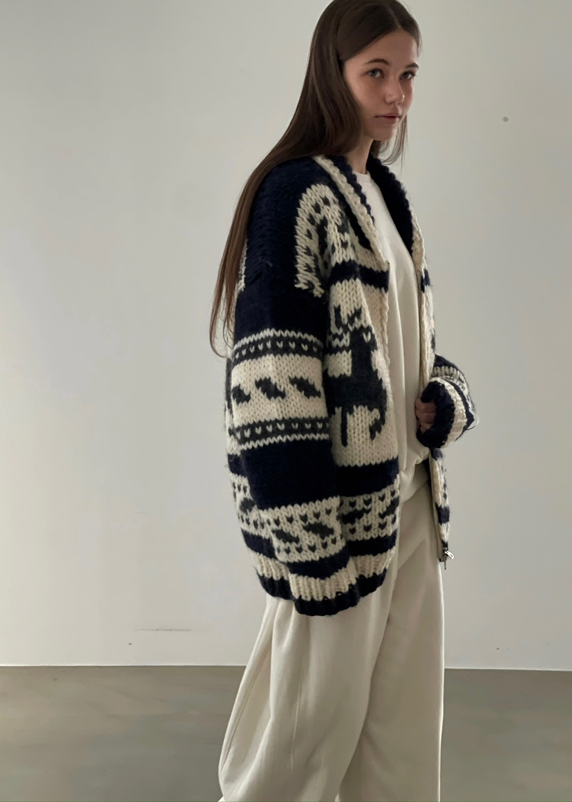 ANOTHER AVENUE東大門㊣直郵女士新品休閑25秋冬毛衣手工針織ANOTHER AVENUE毛衣