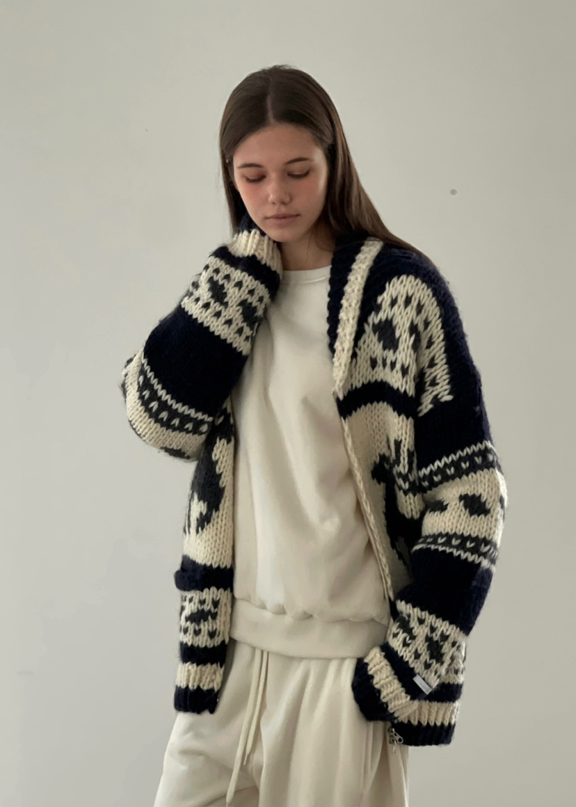 ANOTHER AVENUE東大門㊣直郵女士新品休閑25秋冬毛衣手工針織ANOTHER AVENUE毛衣