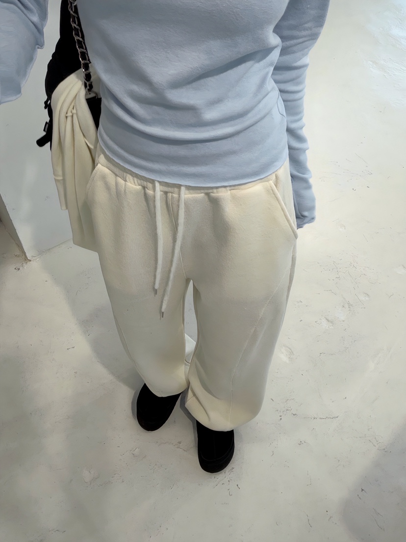 GLITTER韓國直郵㊣女士新品時尚25秋冬熱賣推薦職業休閑休閑褲GLITTER休閑褲