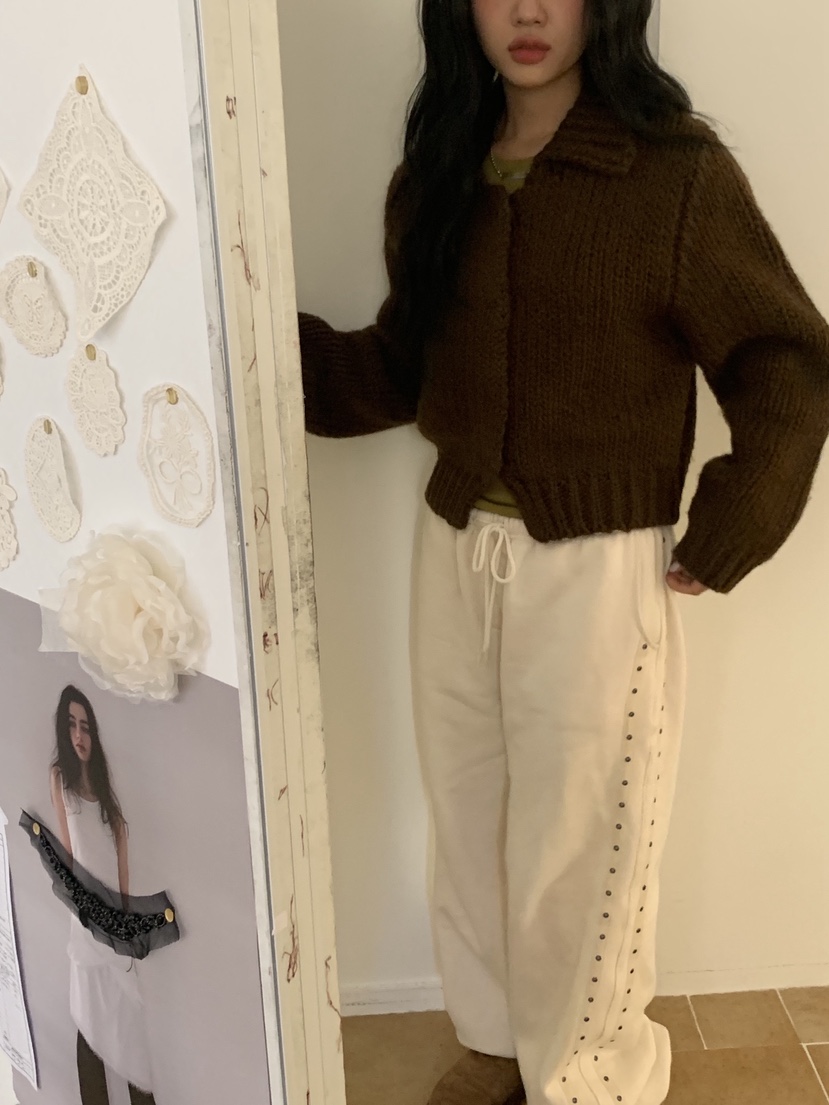 SUNDER MARKET東大門㊣直郵女士新款時尚熱賣職業人氣針織衫SUNDER MARKET針織衫