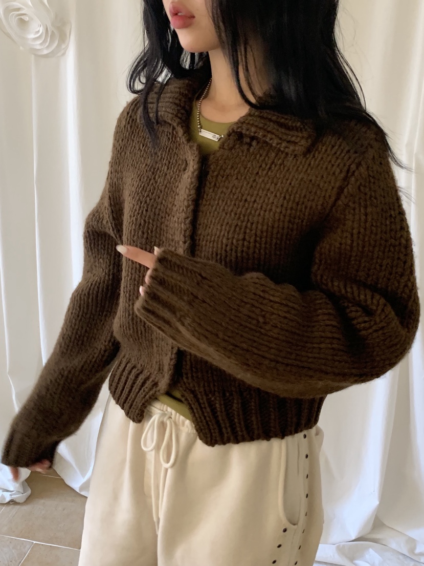 SUNDER MARKET東大門㊣直郵女士新款時尚熱賣職業人氣針織衫SUNDER MARKET針織衫圖色2