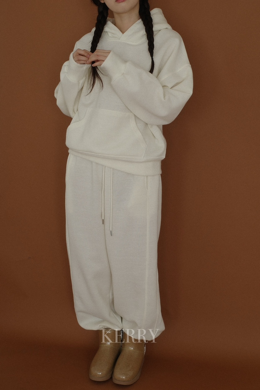 KERRY東大門㊣直郵女士新款熱賣推薦25秋冬衛衣連帽拉鏈衫羊毛KERRY衛衣