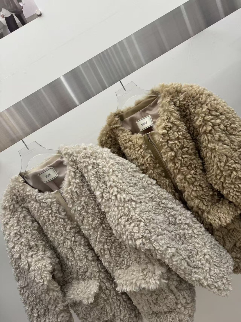 AMOOD東大門㊣代購女士新品熱賣職業人氣推薦時尚中長款大衣AMOOD中長款大衣