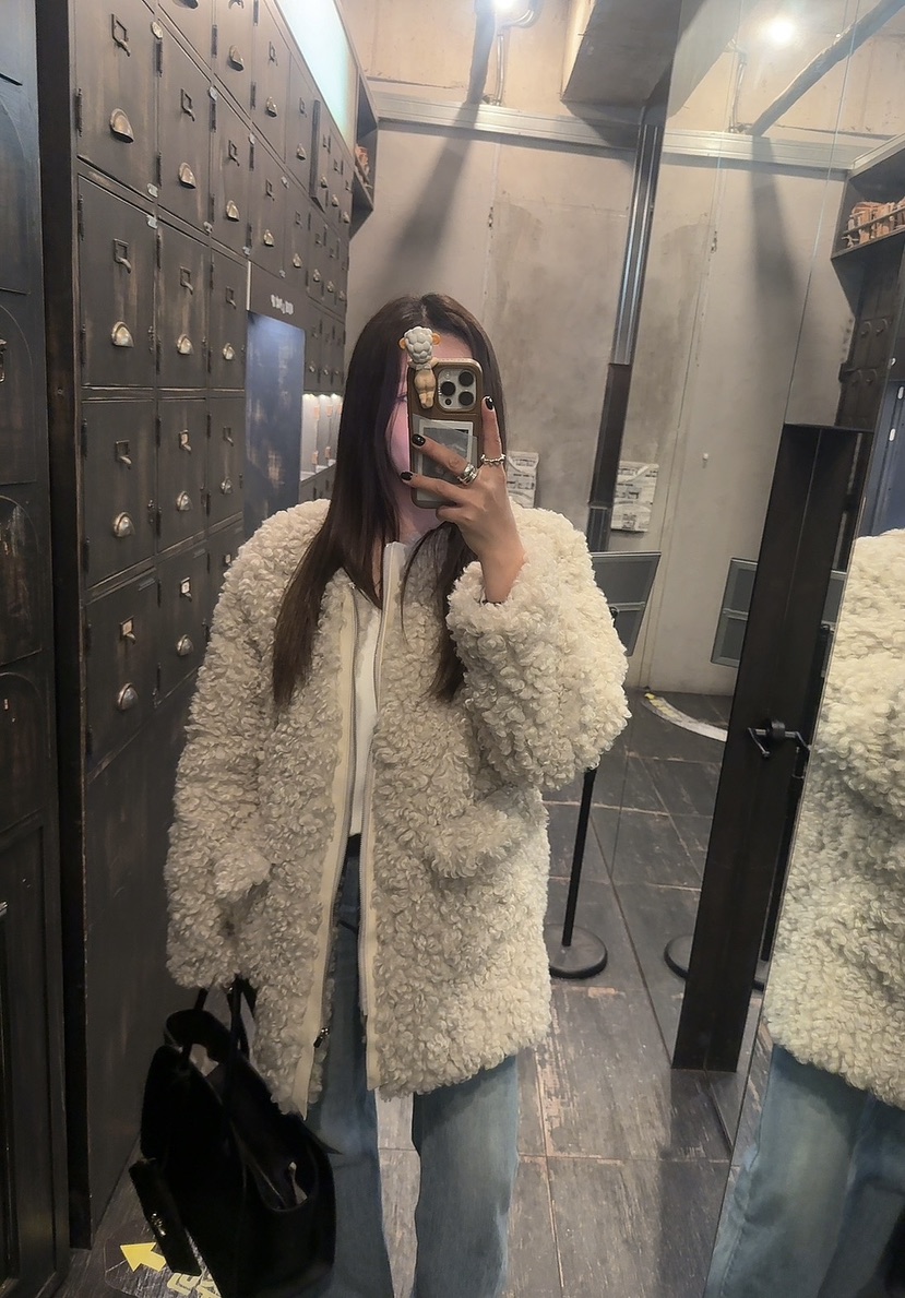 AMOOD東大門㊣代購女士新品熱賣職業人氣推薦時尚中長款大衣AMOOD中長款大衣