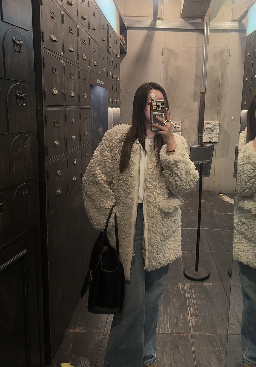 AMOOD東大門㊣代購女士新品熱賣職業人氣推薦時尚中長款大衣AMOOD中長款大衣