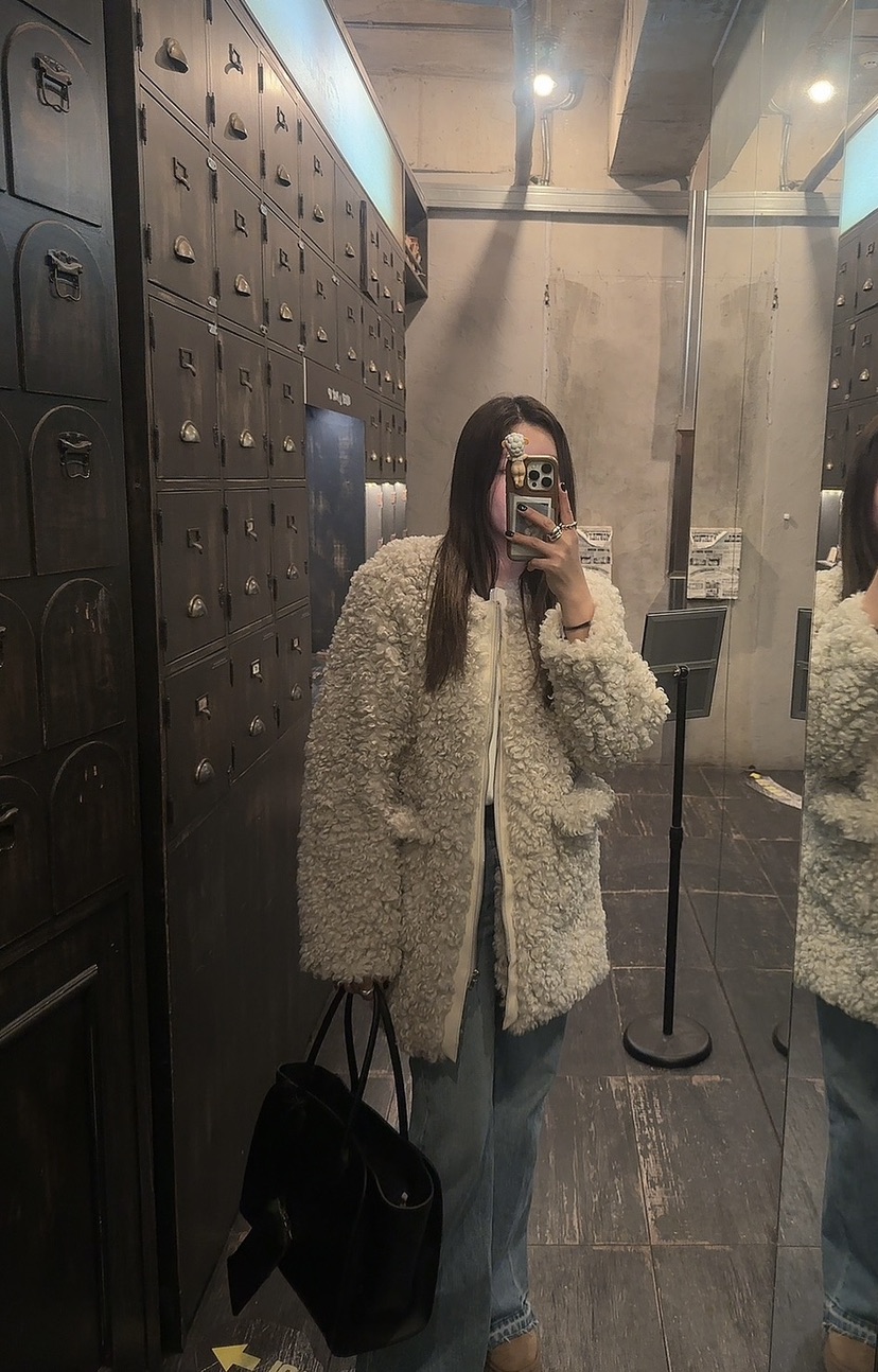 AMOOD東大門㊣代購女士新品熱賣職業人氣推薦時尚中長款大衣AMOOD中長款大衣