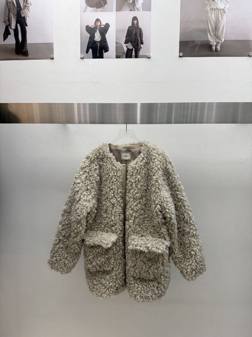 AMOOD東大門㊣代購女士新品熱賣職業人氣推薦時尚中長款大衣AMOOD中長款大衣圖色1