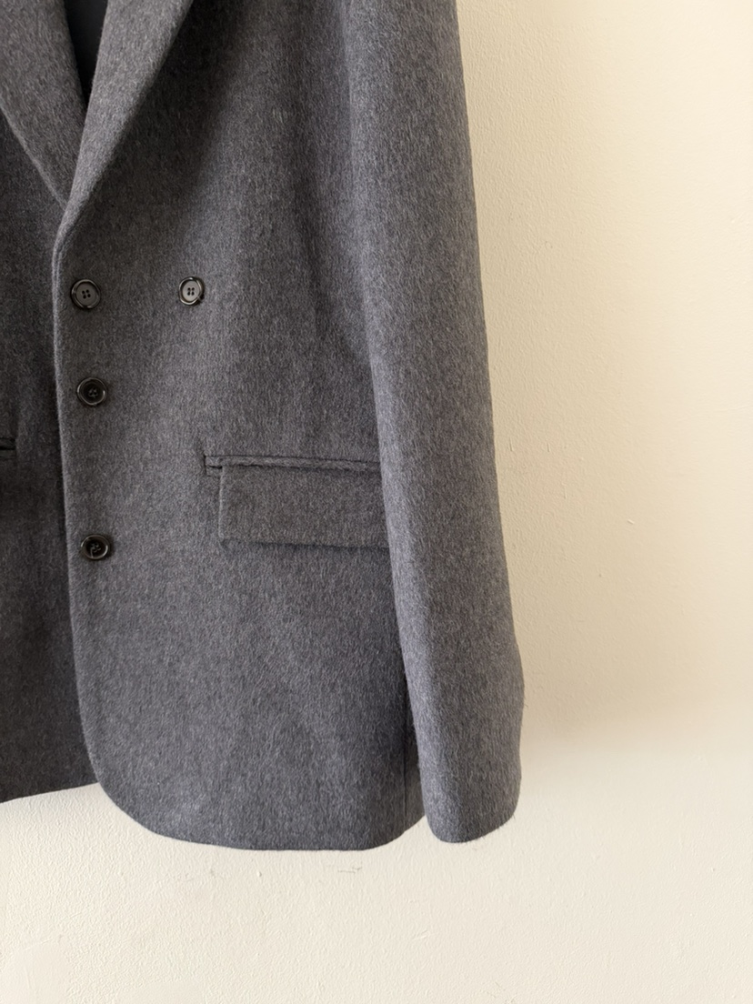 MENG東大門㊣代購女裝新款推薦熱賣人氣25秋冬職業夾克羊毛MENG夾克