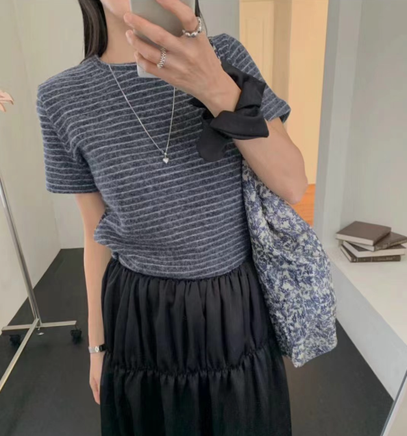 BABY PUSH-베이비푸시-T東大門㊣直郵女裝新款人氣時尚T恤BABY PUSHT恤圖色2