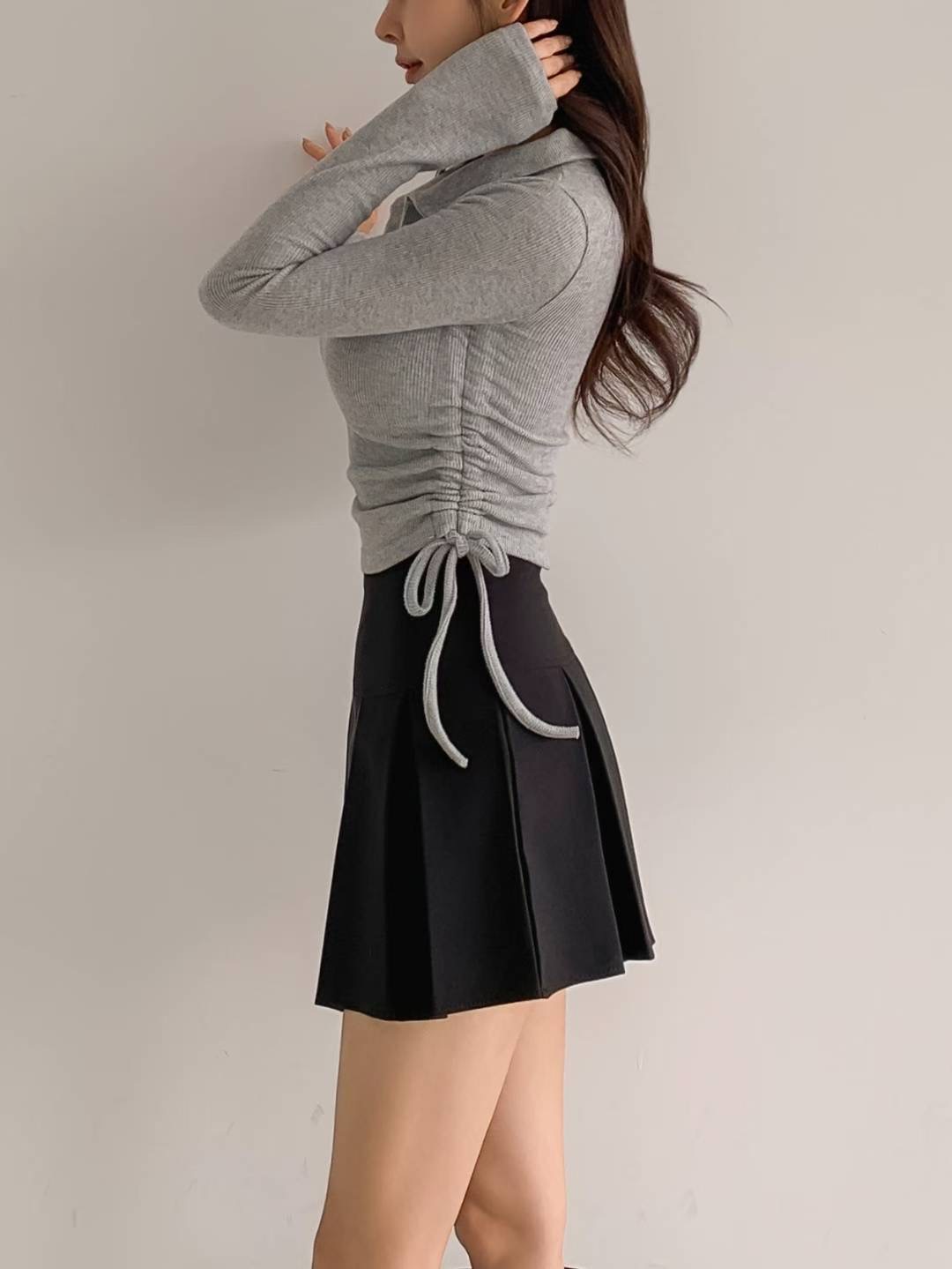 JOY-조이-T東大門㊣直郵女裝新款職業時尚真品休閑長袖T恤JOY-조이-T長袖T恤