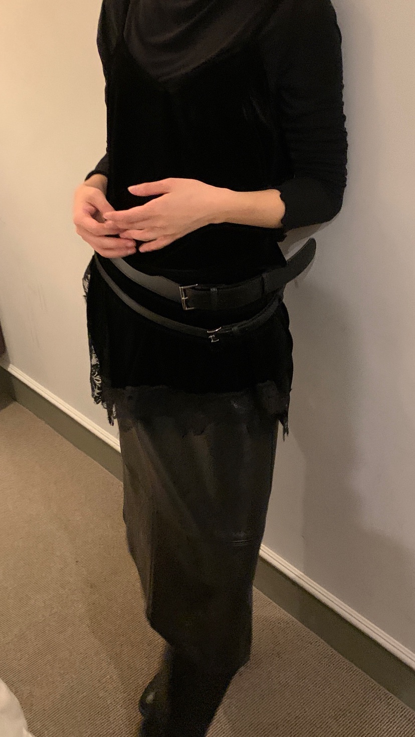 OVER RICH東大門㊣實拍女裝新品推薦25秋冬吊帶背心天鵝絨蕾絲OVER RICH吊帶/背心