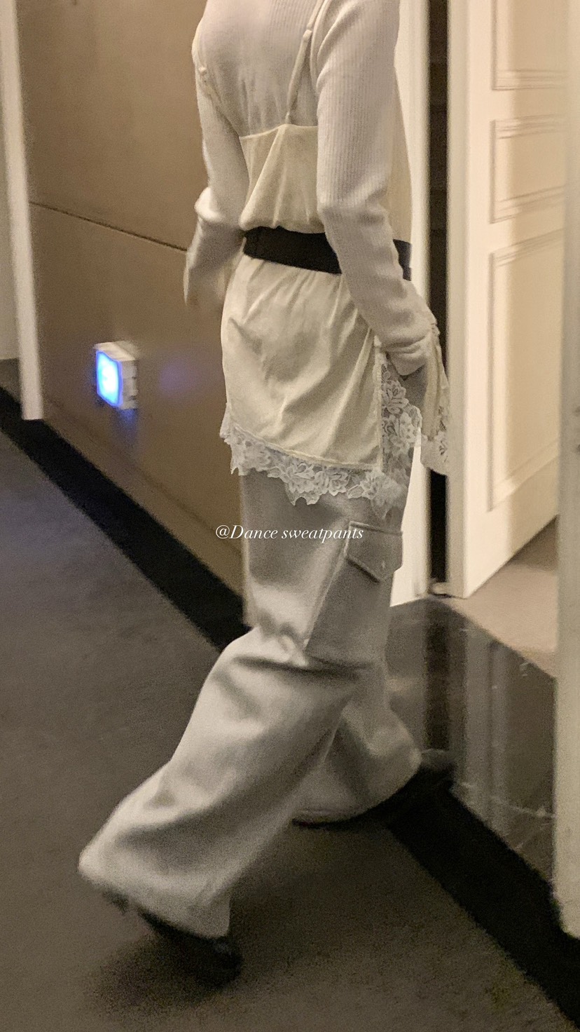 OVER RICH韓國代購㊣女裝新品真品職業時尚25秋冬休閑休閑褲OVER RICH休閑褲