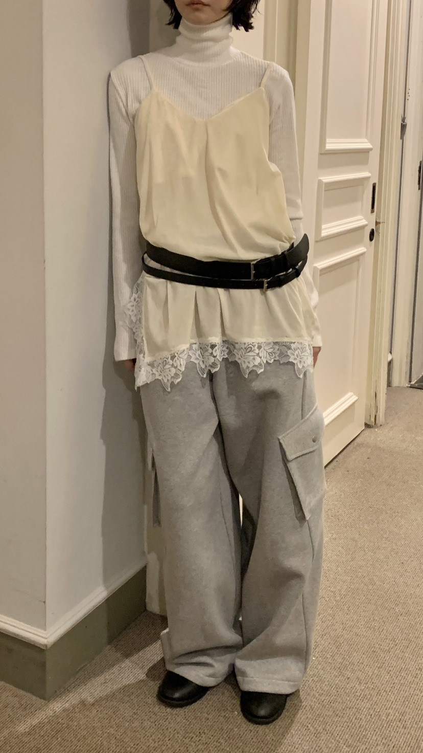 OVER RICH韓國代購㊣女裝新品真品職業時尚25秋冬休閑休閑褲OVER RICH休閑褲