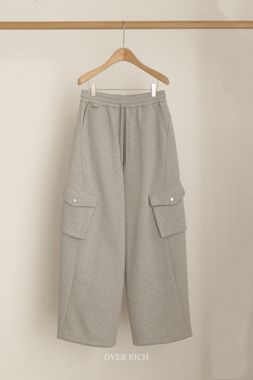 OVER RICH韓國代購㊣女裝新品真品職業時尚25秋冬休閑休閑褲OVER RICH休閑褲圖色2