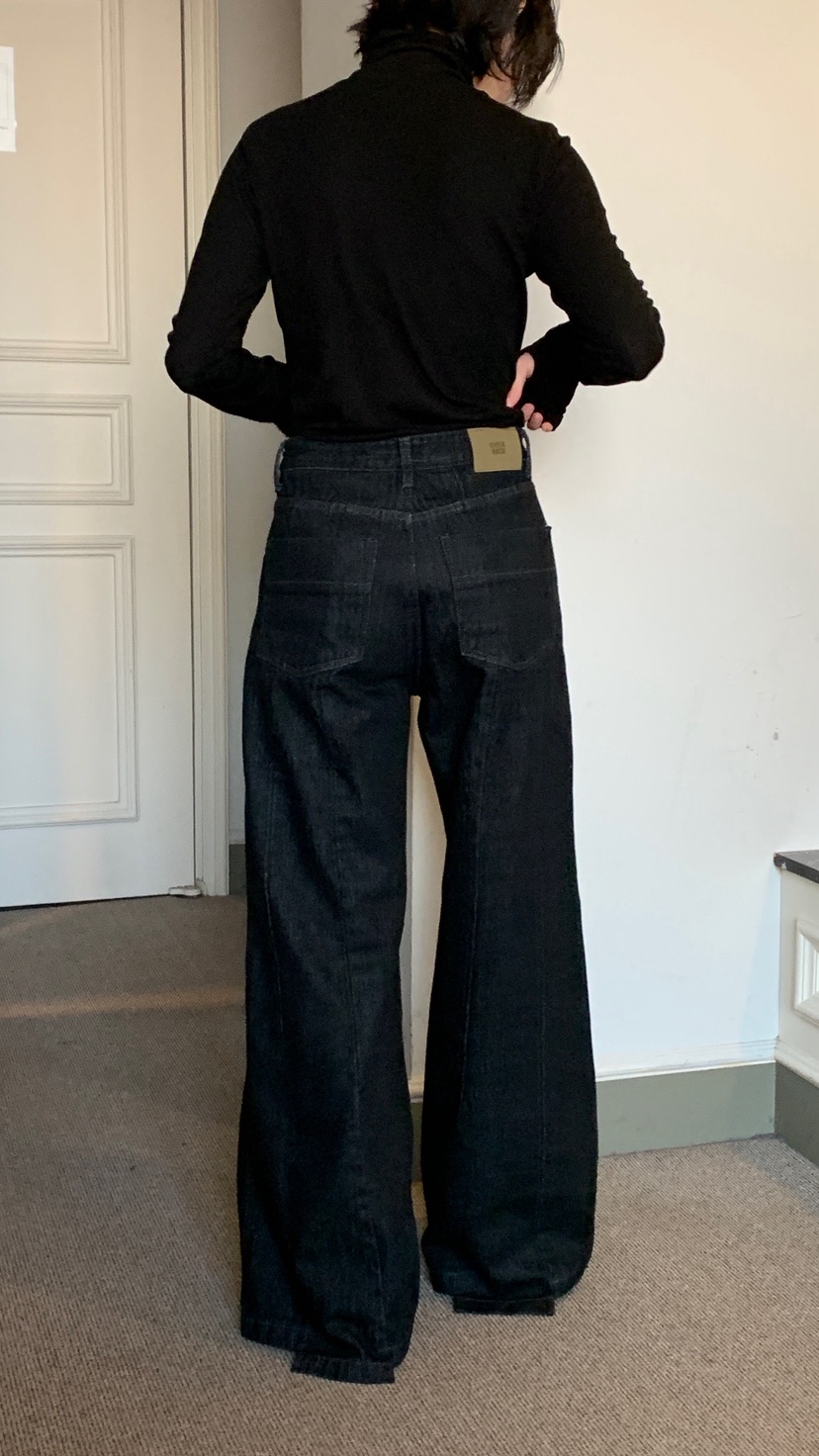 OVER RICH東大門㊣實拍女士新款真品時尚人氣推薦熱賣牛仔褲OVER RICH牛仔褲