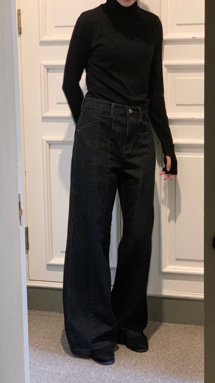 OVER RICH東大門㊣實拍女士新款真品時尚人氣推薦熱賣牛仔褲OVER RICH牛仔褲