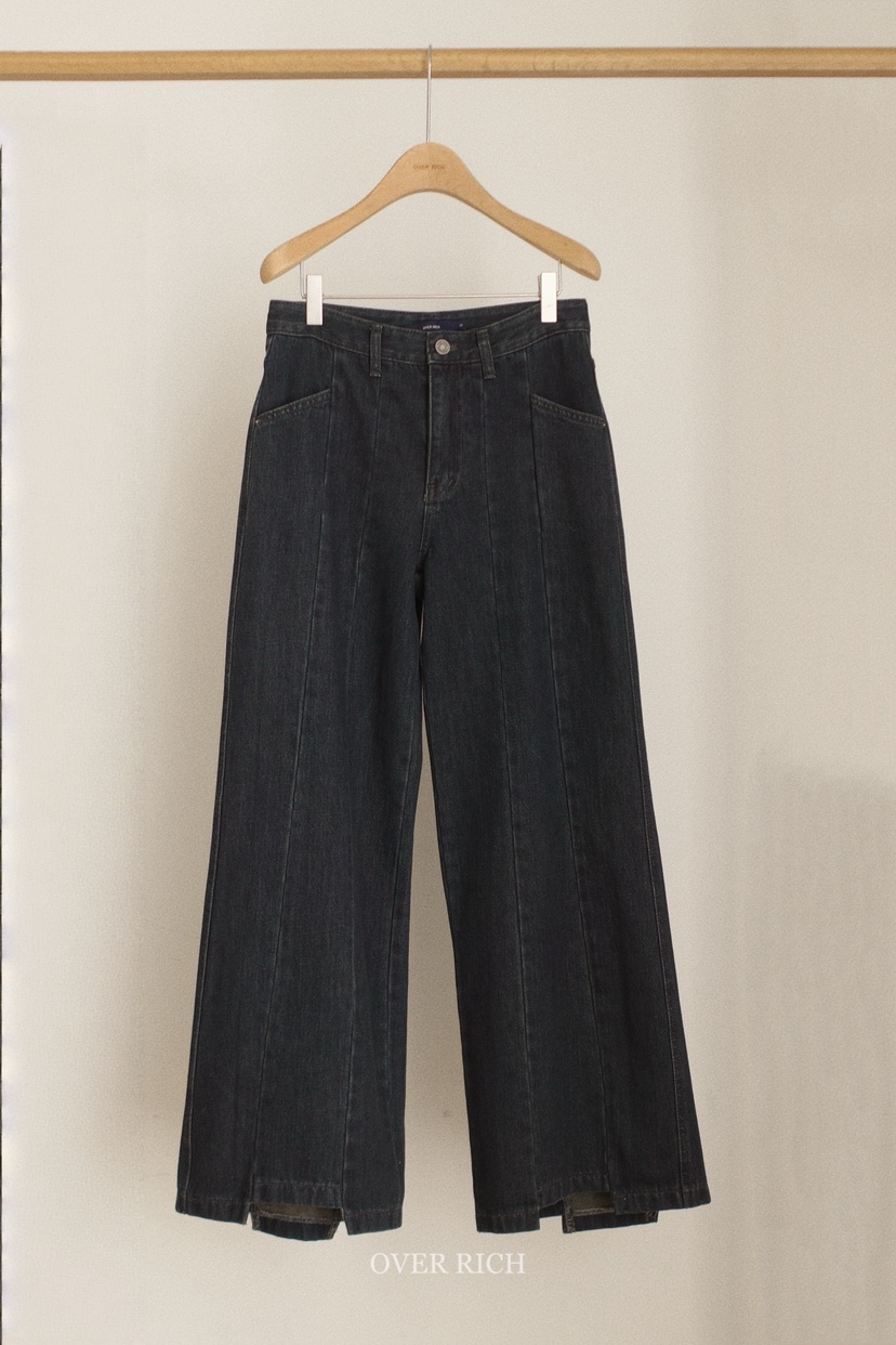 OVER RICH東大門㊣實拍女士新款真品時尚人氣推薦熱賣牛仔褲OVER RICH牛仔褲圖色1