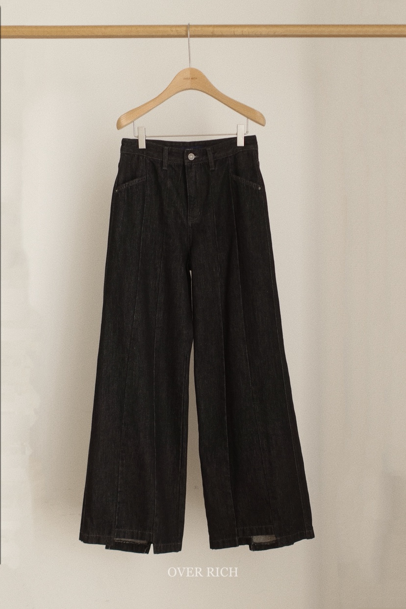 OVER RICH東大門㊣實拍女士新款真品時尚人氣推薦熱賣牛仔褲OVER RICH牛仔褲圖色2