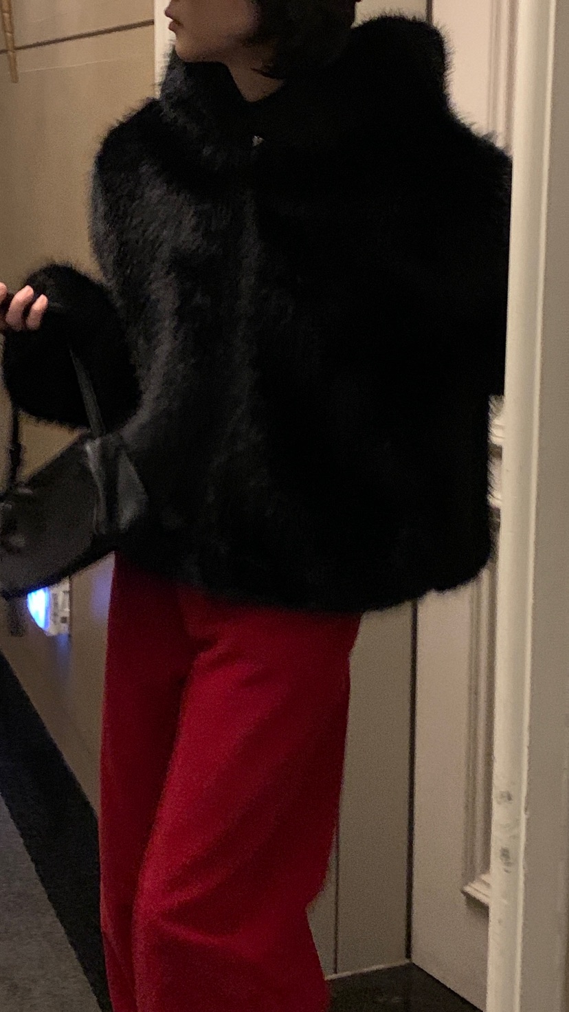 OVER RICH韓國代購㊣女裝新款職業休閑25秋冬真品短款大衣OVER RICH短款大衣