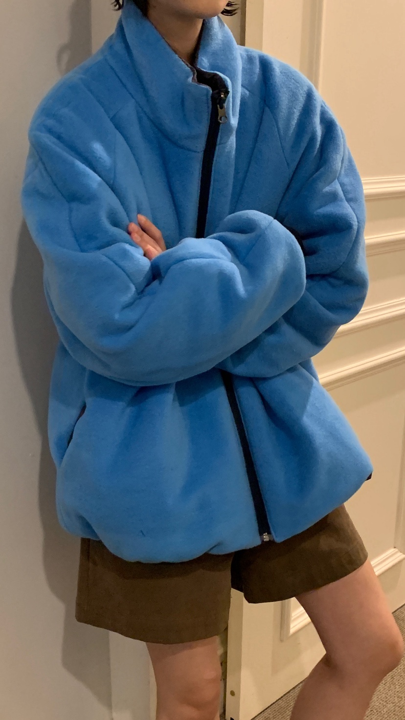 OVER RICH韓國代購㊣女士新品休閑推薦職業夾克兩面穿雙面OVER RICH夾克