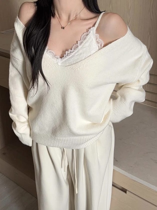 PIN-UP東大門㊣代購女士新品推薦人氣職業時尚真品25秋冬針織衫PIN-UP針織衫圖色3