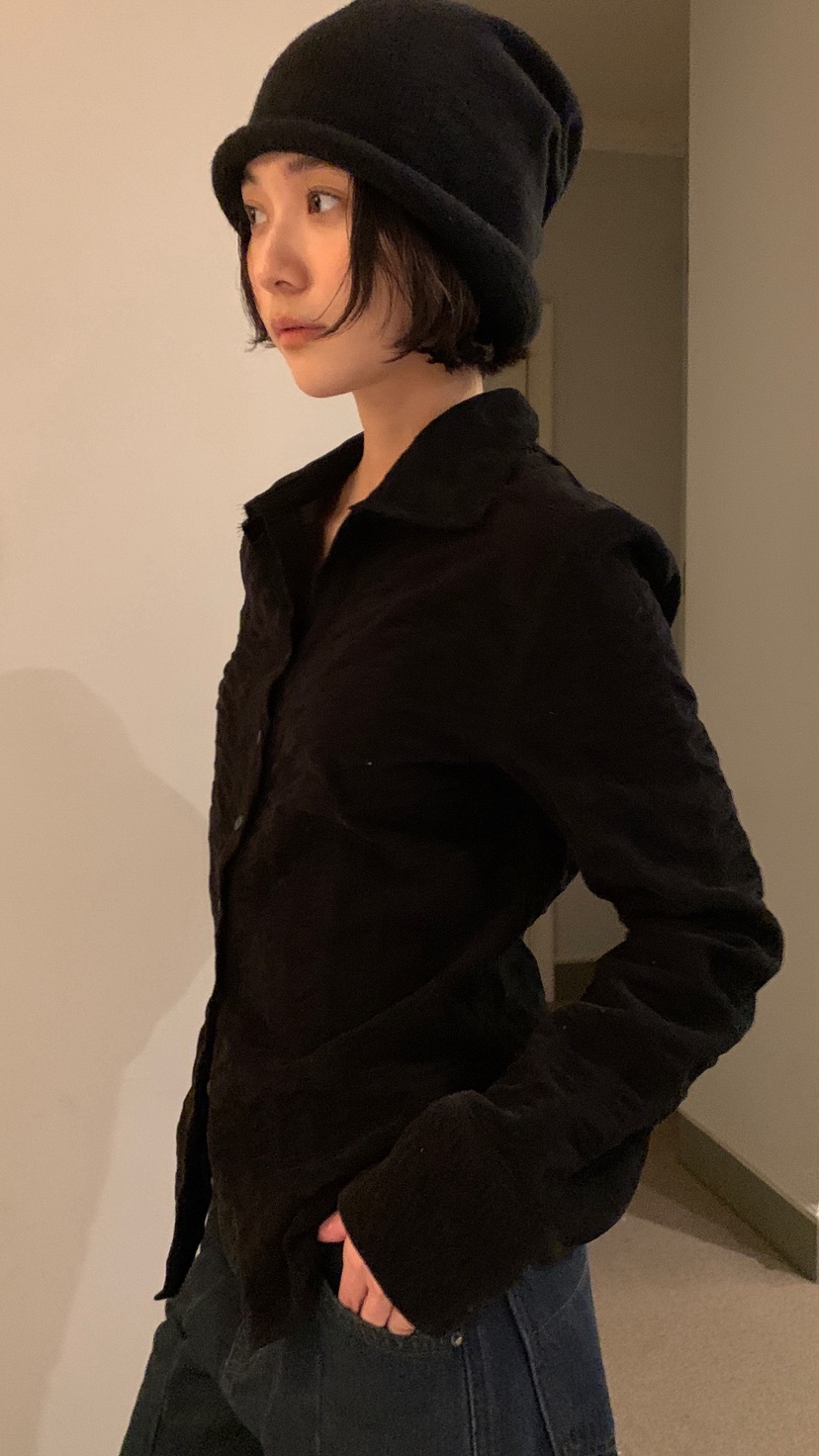 OVER RICH東大門㊣實拍女裝新款推薦熱賣襯衫蕾絲衫燈芯絨OVER RICH襯衫/蕾絲衫