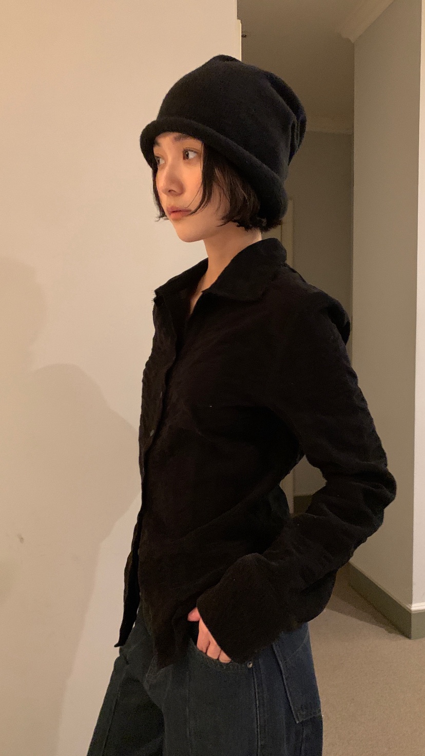 OVER RICH東大門㊣實拍女裝新款推薦熱賣襯衫蕾絲衫燈芯絨OVER RICH襯衫/蕾絲衫