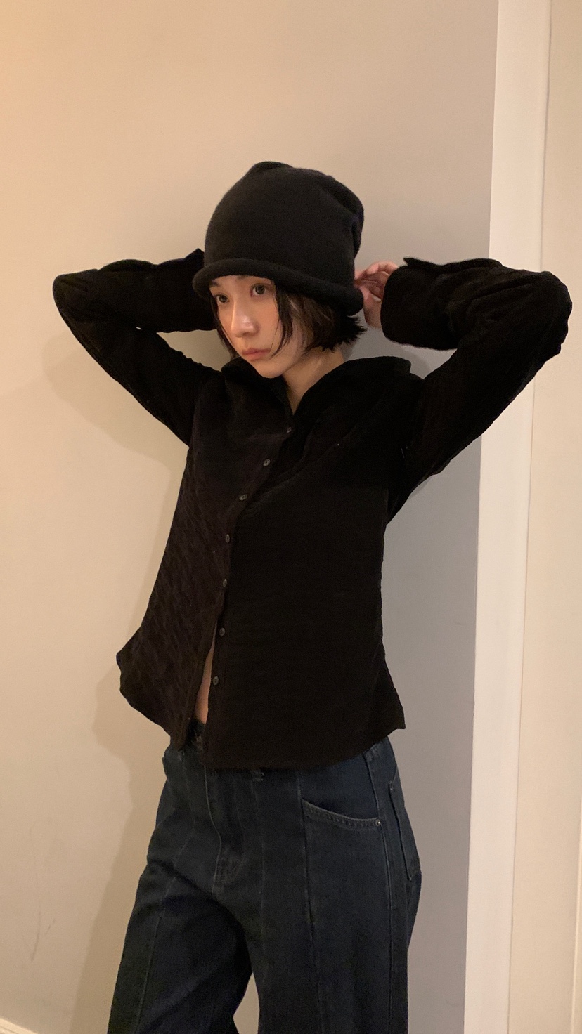 OVER RICH東大門㊣實拍女裝新款推薦熱賣襯衫蕾絲衫燈芯絨OVER RICH襯衫/蕾絲衫