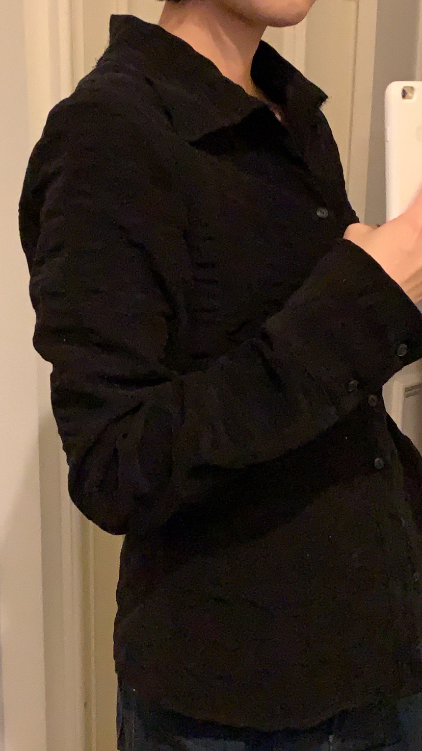 OVER RICH東大門㊣實拍女裝新款推薦熱賣襯衫蕾絲衫燈芯絨OVER RICH襯衫/蕾絲衫