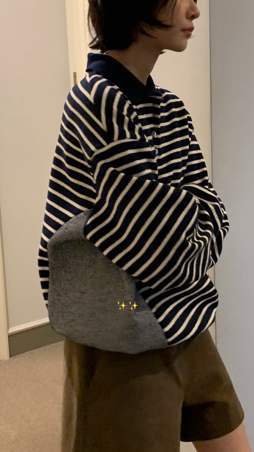 OVER RICH東大門㊣直郵女士新款職業時尚人氣熱賣衛衣條紋OVER RICH衛衣