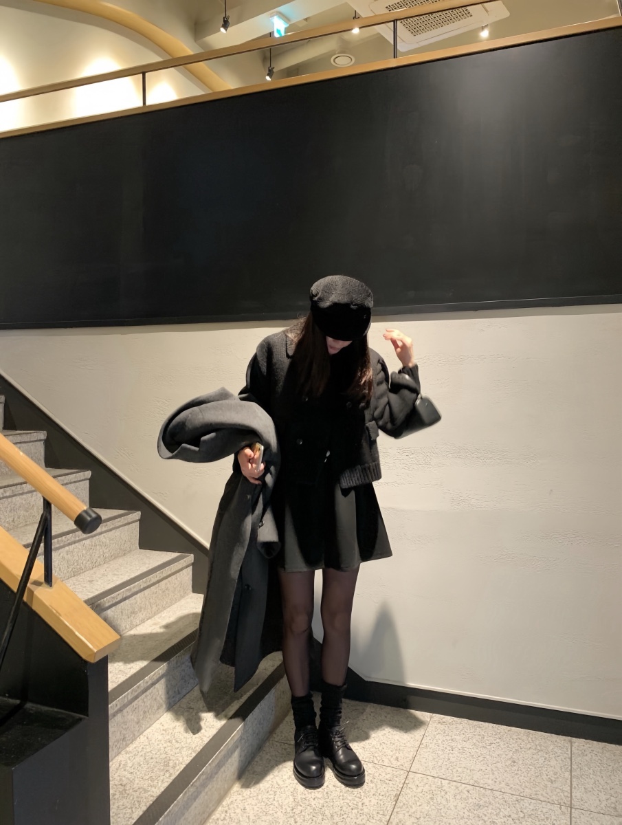 COURGETTE東大門㊣實拍女士新款25秋冬推薦職業人氣熱賣短裙COURGETTE短裙