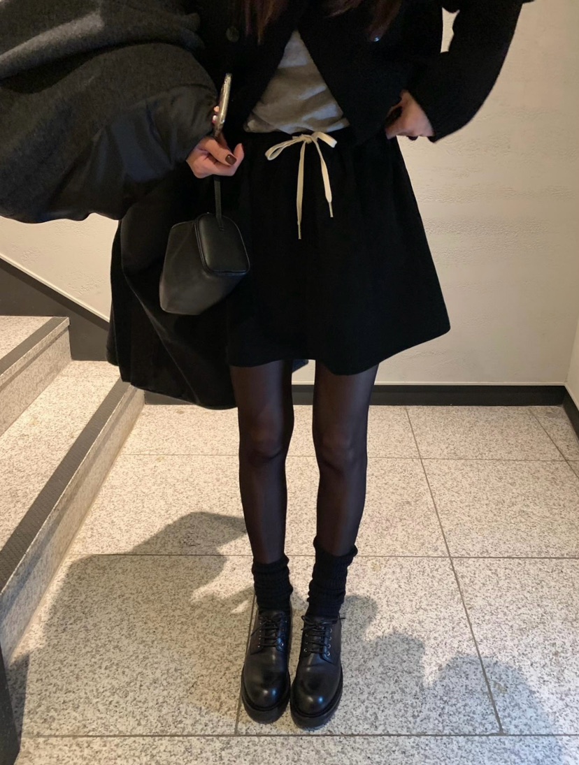 COURGETTE東大門㊣實拍女士新款25秋冬推薦職業人氣熱賣短裙COURGETTE短裙