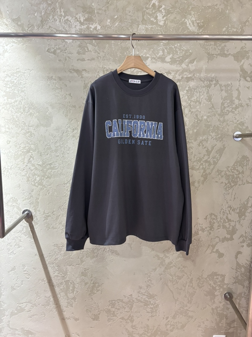 PIN-UP東大門㊣實拍女裝新款職業休閑時尚熱賣推薦長袖T恤PIN-UP長袖T恤圖色1