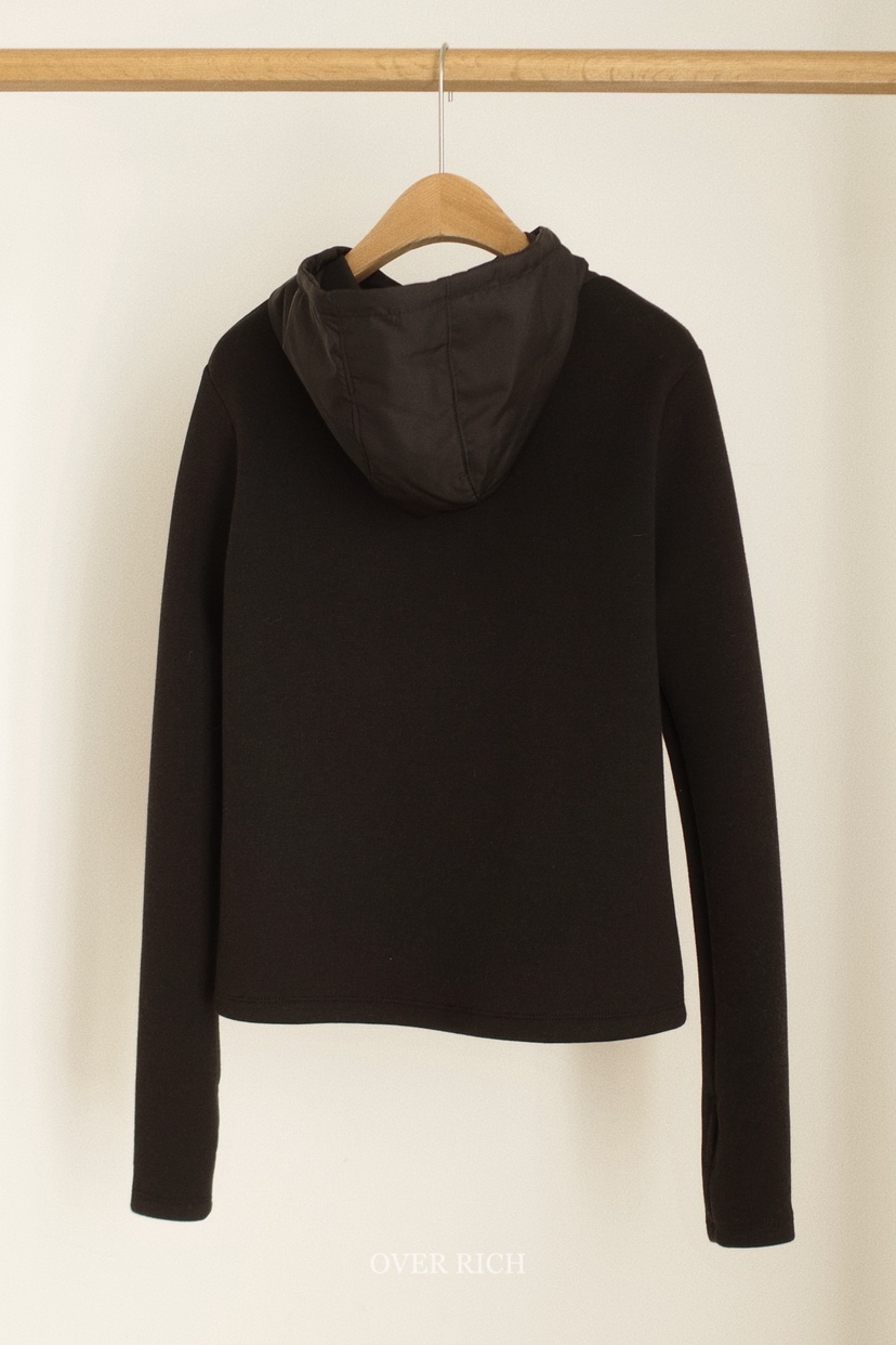 OVER RICH東大門㊣代購女裝新款休閑熱賣時尚推薦衛衣連帽衫OVER RICH衛衣