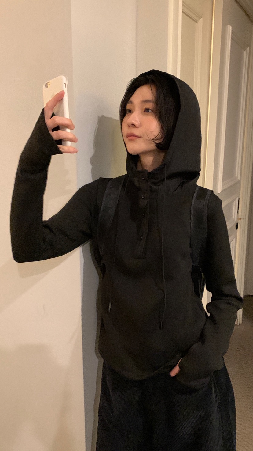 OVER RICH東大門㊣代購女裝新款休閑熱賣時尚推薦衛衣連帽衫OVER RICH衛衣