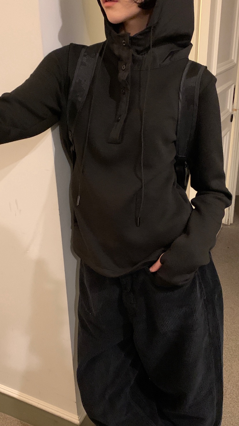 OVER RICH東大門㊣代購女裝新款休閑熱賣時尚推薦衛衣連帽衫OVER RICH衛衣