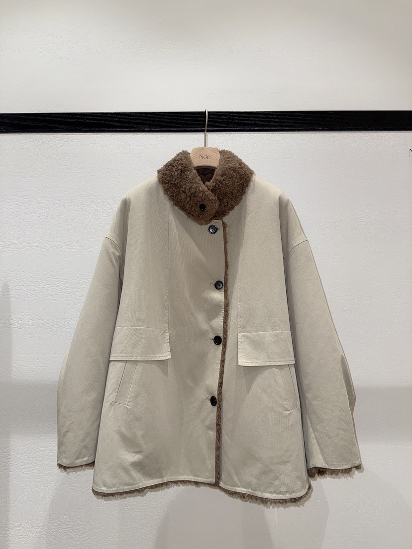 NDE韓國直郵㊣女士新品時尚真品人氣職業熱賣推薦休閑25秋冬夾克NDE夾克圖色1