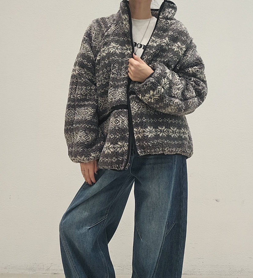 NEOUL東大門㊣代購女裝新款真品25秋冬熱賣職業時尚夾克羊毛NEOUL/ahin雙領標簽夾克