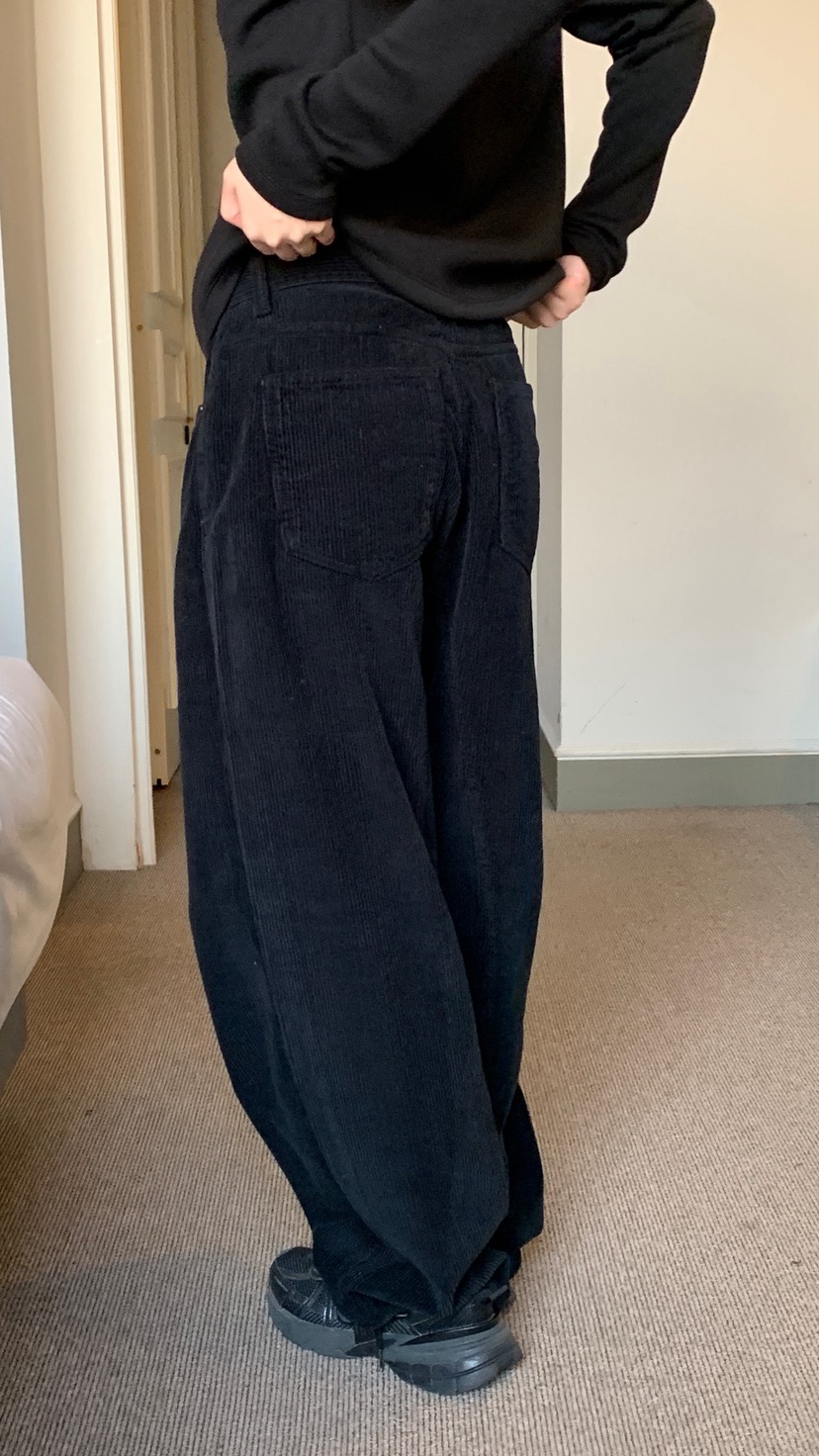 OVER RICH東大門㊣直郵女士新品真品時尚推薦25秋冬休閑褲OVER RICH休閑褲