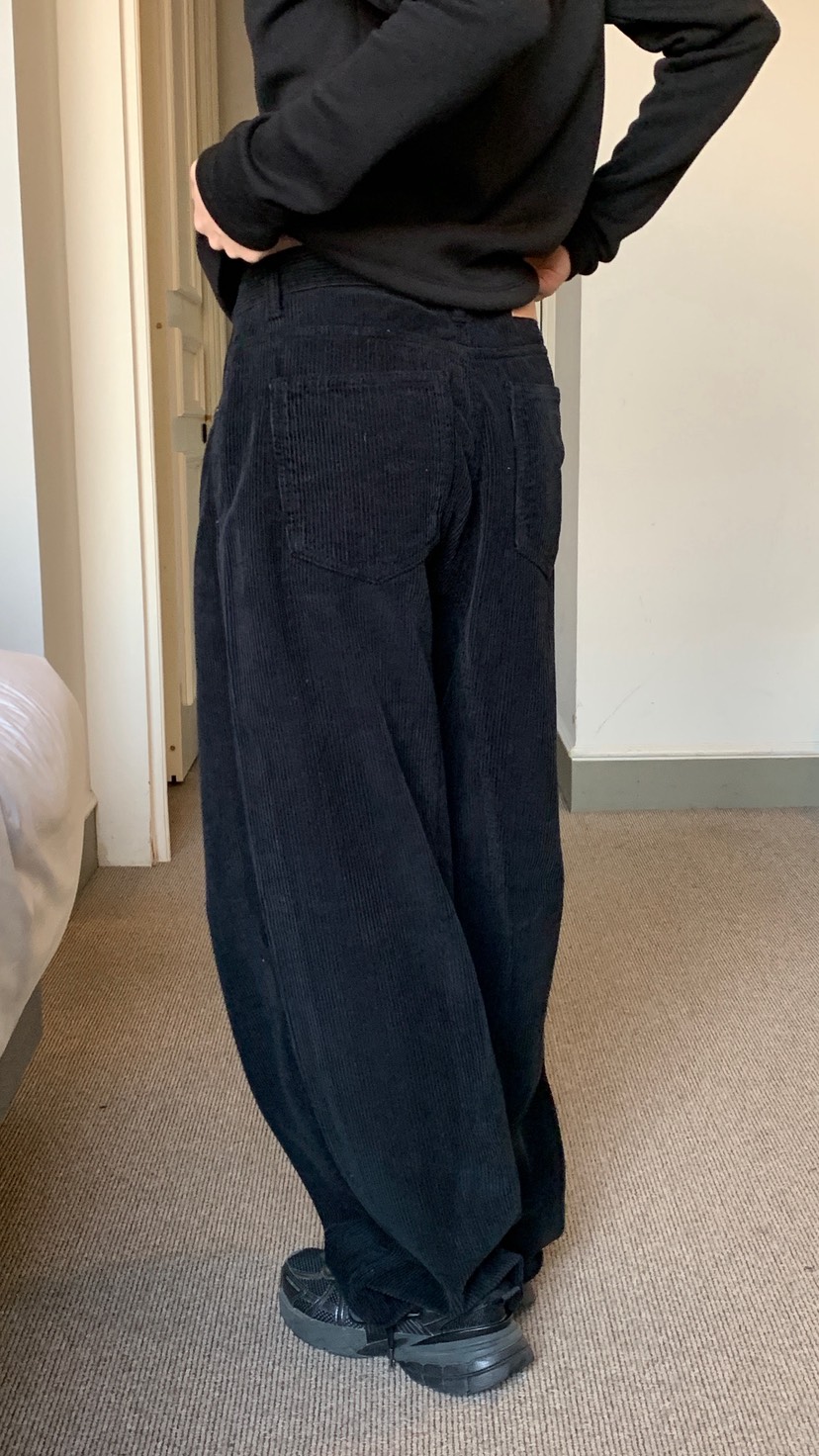 OVER RICH東大門㊣直郵女士新品真品時尚推薦25秋冬休閑褲OVER RICH休閑褲