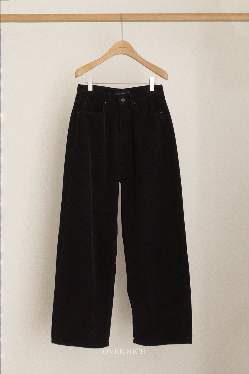 OVER RICH東大門㊣直郵女士新品真品時尚推薦25秋冬休閑褲OVER RICH休閑褲圖色2