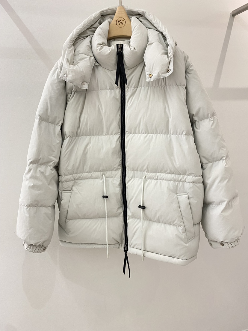 WEAUE SELVAGE東大門㊣直郵女士新品時尚職業短款羽絨服填充Weave Selvage短款羽絨服圖色1