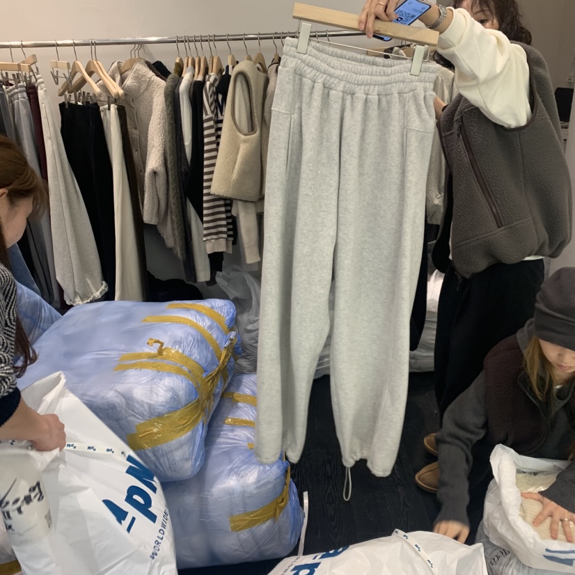 TAFFETA東大門㊣實拍女士新款25秋冬時尚人氣職業真品休閑褲TAFFETA休閑褲圖色2