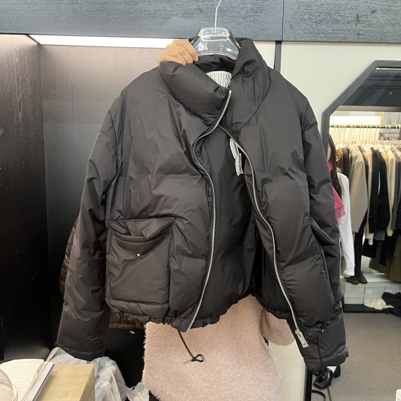 MORE THAN YESTERDAY/LOVE YOU SO MUCH韓國代購㊣女士新品時尚短款羽絨服絨LYSM/MORE THAN YESTERDAY短款羽絨服圖色2