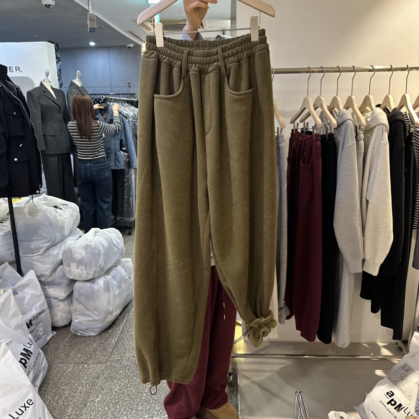 LIL東大門㊣代購女裝新品熱賣真品時尚休閑職業25秋冬休閑褲LIL休閑褲圖色2