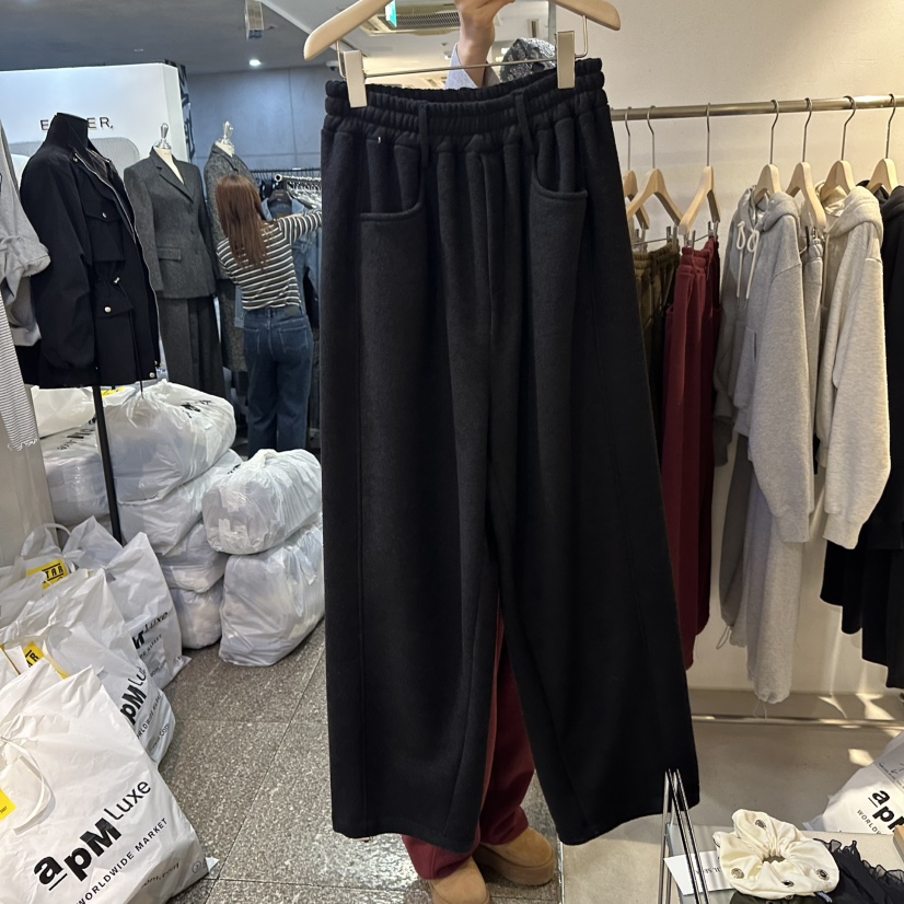 LIL東大門㊣代購女裝新品熱賣真品時尚休閑職業25秋冬休閑褲LIL休閑褲圖色3