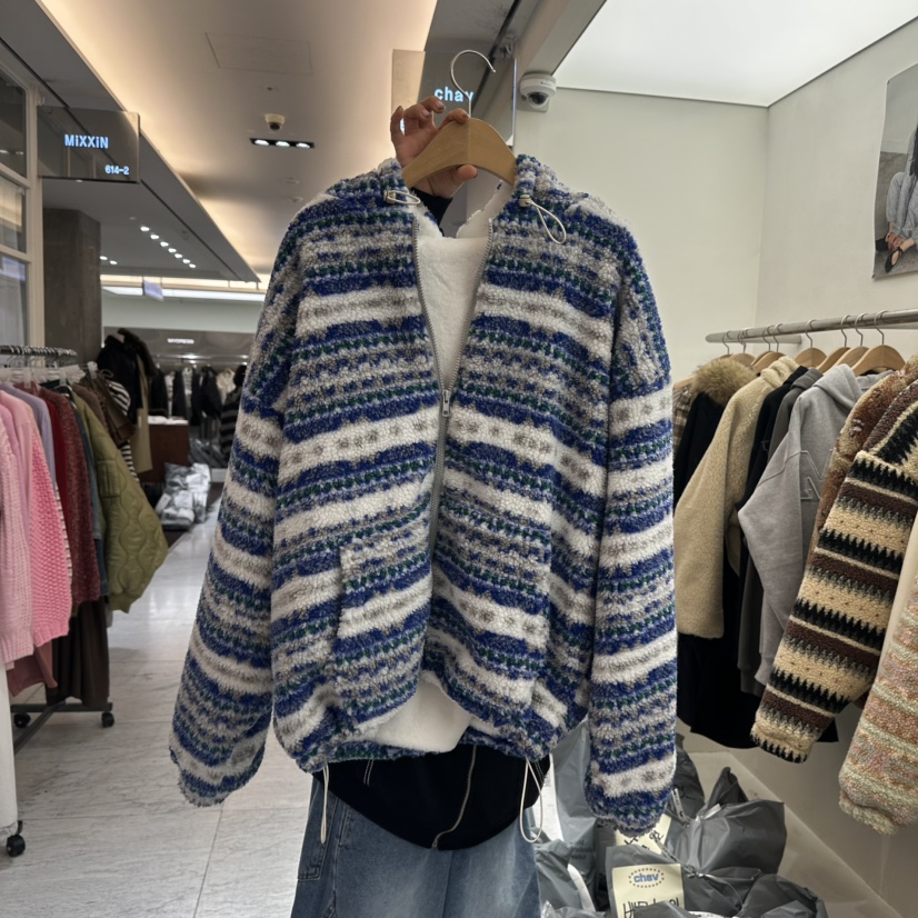 CHAV韓國代購㊣女裝新品熱賣休閑職業真品25秋冬人氣時尚夾克CHAV夾克圖色1