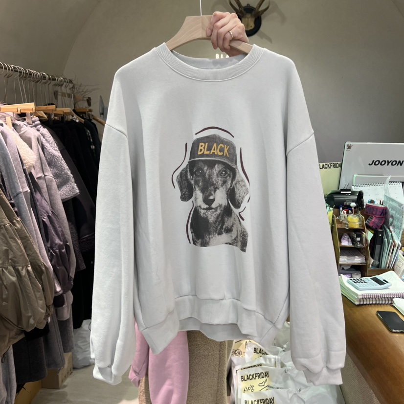 BLACKFRIDAY東大門㊣實拍女士新品人氣推薦職業衛衣連帽衫加絨BLACK FRIDAY衛衣圖色1